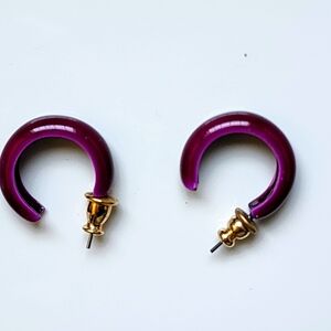 Vintage small hoop earrings